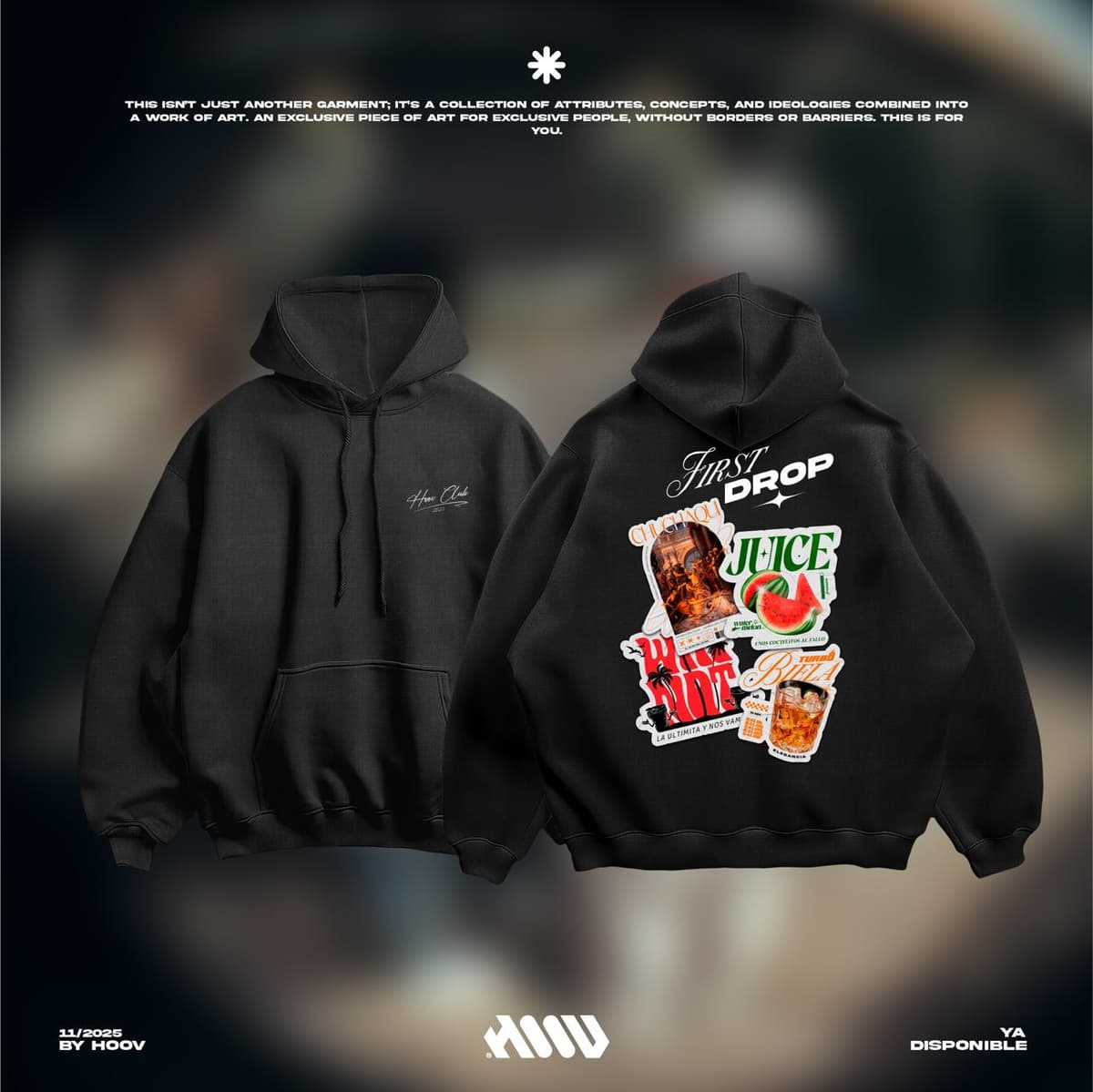 HOODE OVERSIZE 1 DROOP — HOOV®