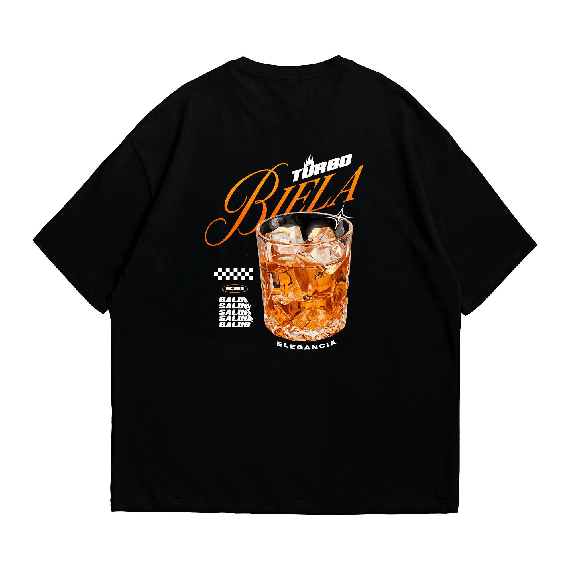 CAMISETA OVERSIZE (TURBO BIELA) — imagen 2 — HOOV®